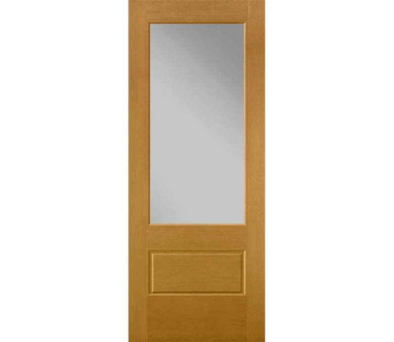 Providence 3 Quaters Light Fiberglass Entry Door