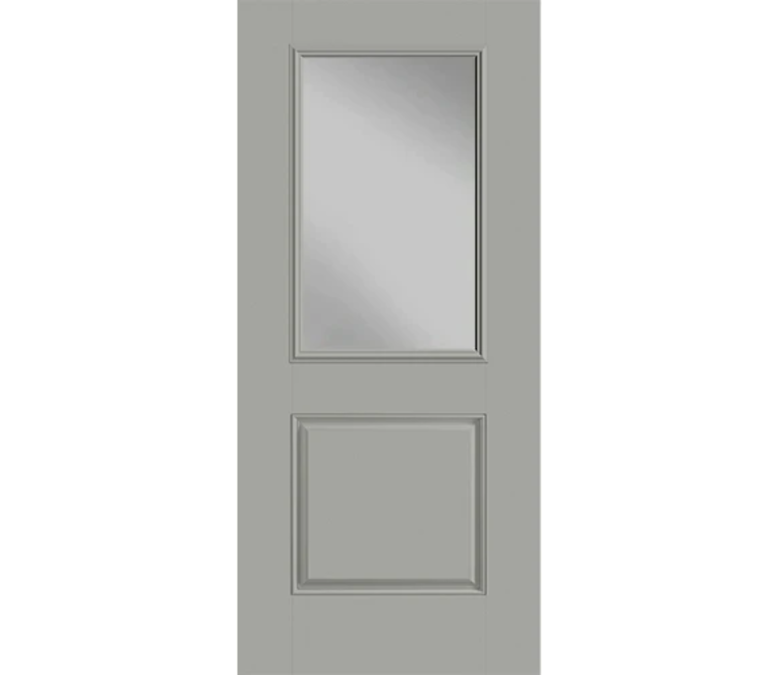 Providence Half Light 1 Panel Fiberglass Entry Door